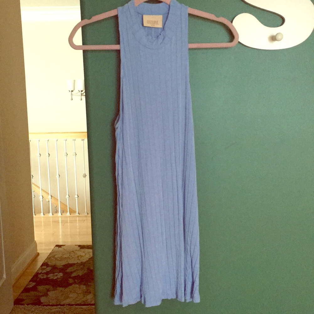Blue dress